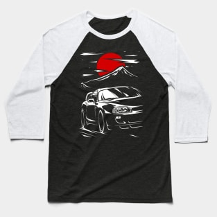 Supra a80 Touge Run Baseball T-Shirt